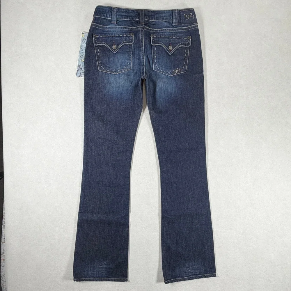 NWT 1921 Western Glove Works Bootcut Jeans Organic Cotton Womens 30x34